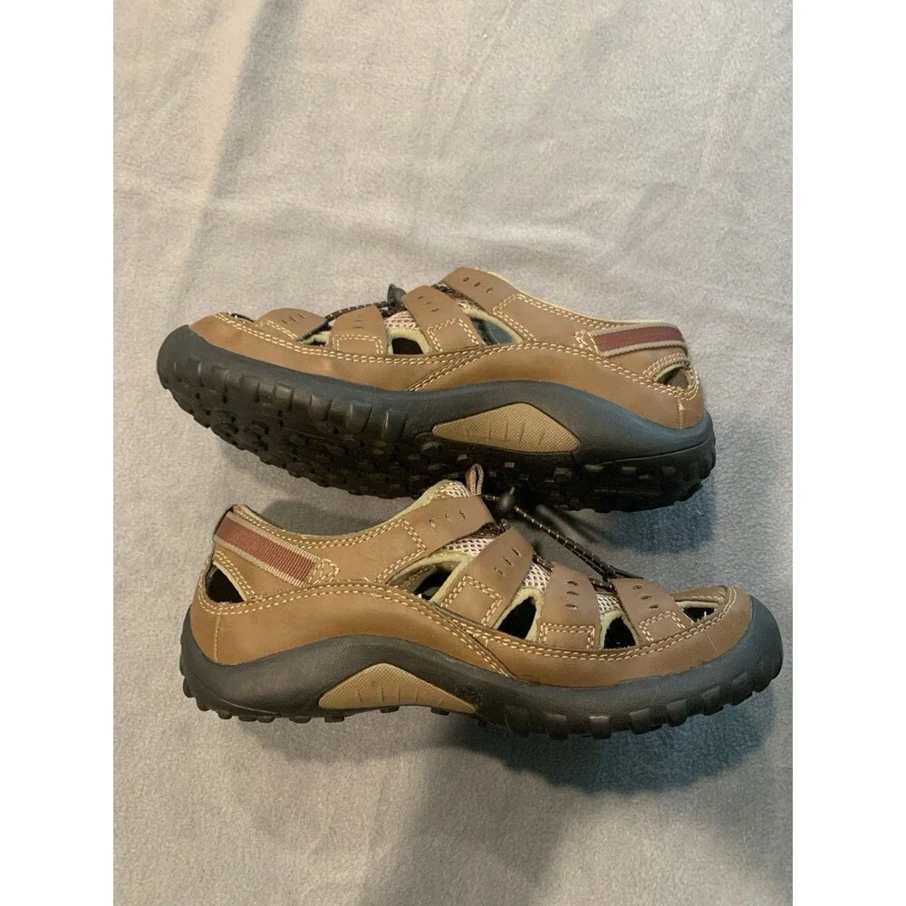 Dockers Sandal Shoes Men Size 10M Brown Fisherman Water Hiking Trail Casual